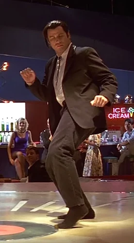 John Travolta as Vincent Vega