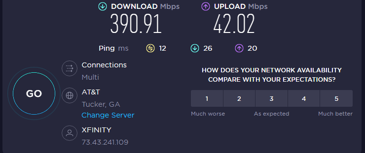 Browser Speedtest by Ookla
