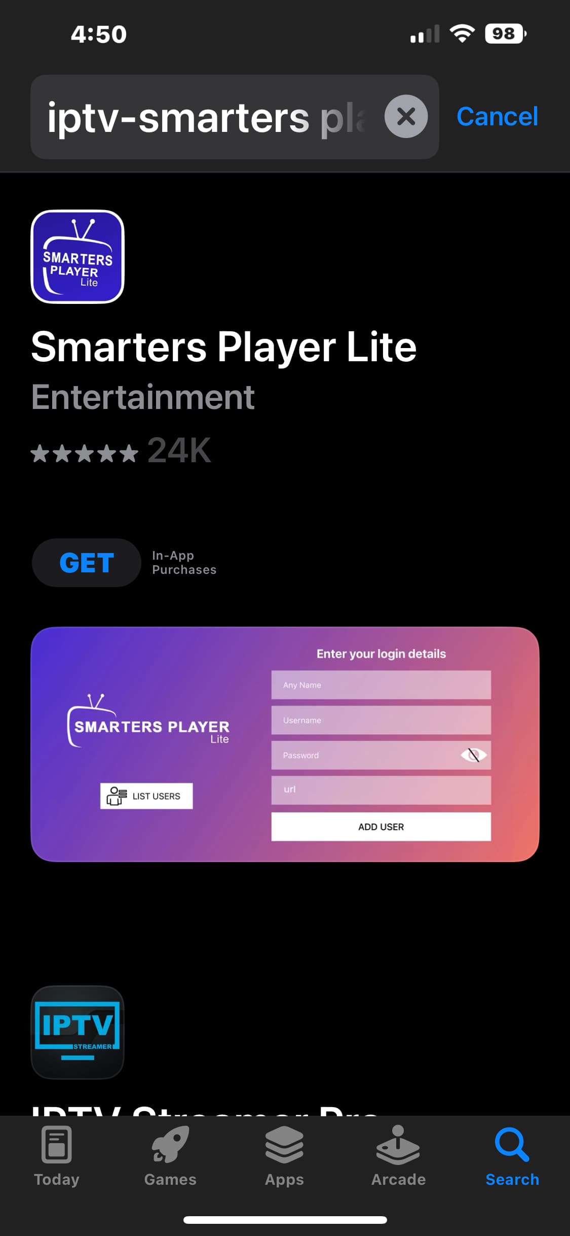 Iptv Smarters For IOS No Longer In App Store APKs Android Apps 