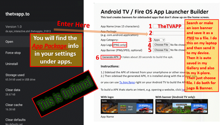 Launcher Builder