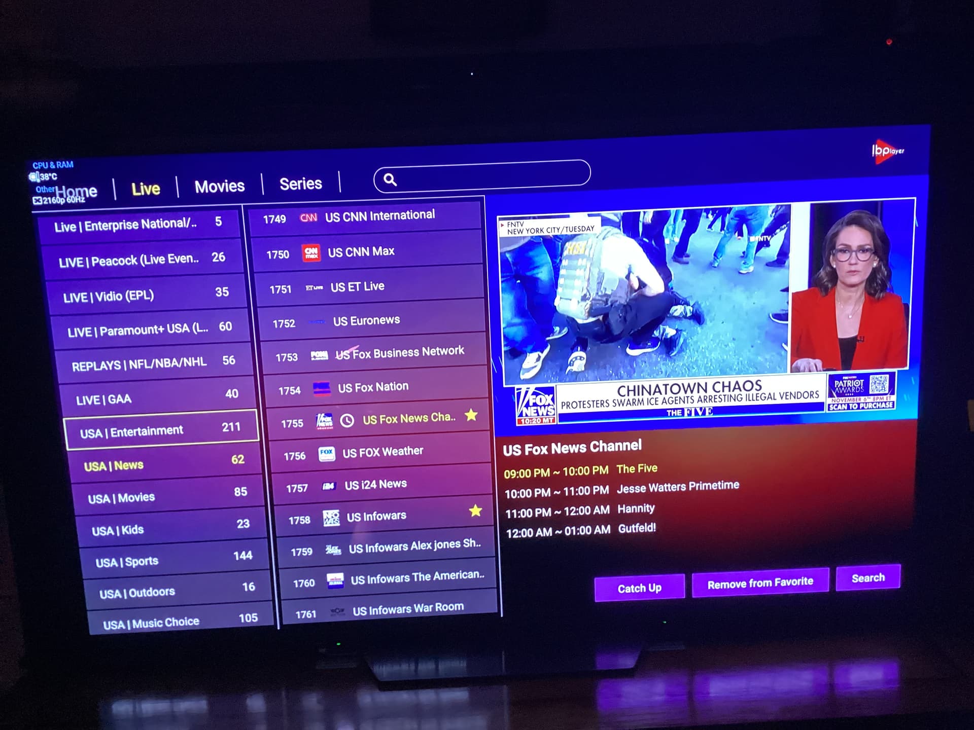 thumbnail image 2 of IBO Player Pro – Lifetime Streaming Device Activation (4K, Octa Core, Fire OS) 2 of 5