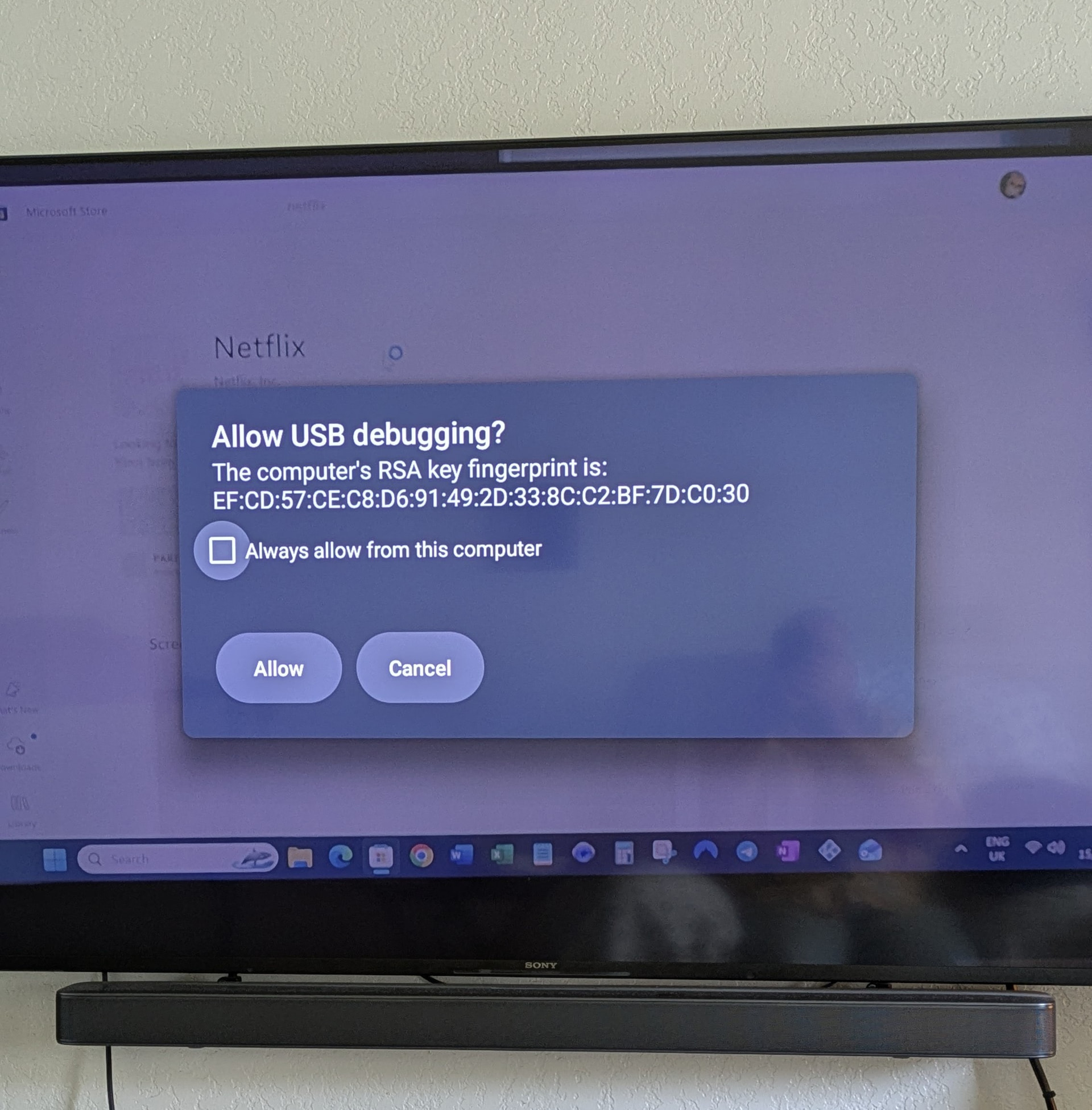 Allow USB Debugging Popup on Android TV Box - Streaming Devices ...